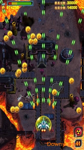 王牌飞机大战无限金币版 游戏截图
